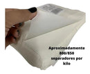 1 Kg Separador Plastico De Hamburguer 15x15