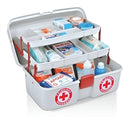Caixa Maleta De Primeiros Socorros De Medicamentos Cor Branco