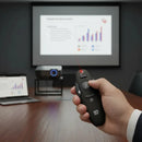 Apresentador Slides Laser Pointer Caneta Sem Fio Controle Passador Remoto Mouse Apontador Passar Excel Canva Powerpoint Apresentação Palestras + Pilha GotWire?