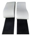 Fita Auto Adesiva Velcro M+f Fixação De Pedais 50mm 1 M Preto