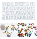 Molde De Silicone Alfabeto Grande Brilhante