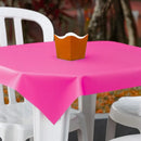 Kit Festa Toalha Para Mesa De Plástico D Kit Toalha Rosa Pink