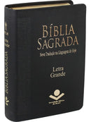 Bíblia Letra Grande Ntlh Luxo Sbb Nova Tradução Li Preta Nobre