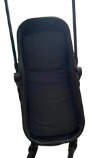 Colchão Carrinho Bebê Acolchoado Colchonete Moises Algodão Cor Preto