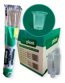 Copo Plástico Descartável Para Água 200ml - 500 Unidades Cor Transparente