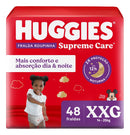 Huggies Fralda Pants Roupinha Proteção Acolchoada XXG - 48 Un