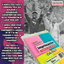 40 Blocos Recados Cole Fácil Neon 38x50mm 100 Folhas Cores: Rosa Azul Laranja Amarelo Imprimaster