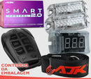 Controle Longa Distância + Voltímetro Kit Smart Control Ajk