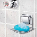 Saboneteira De Parede Porta Sabonete Aço Com Ventosa Arthi