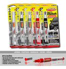 Caneta Retok Tira Riscos Branca Repara Pintura De Carros