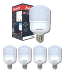 Kit 5 Lâmpada 40w Alta Potência Branco Frio 6500k E27 Cor da luz Branco-frio