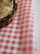 Tnt Estampado Festa Junina Xadrez Vermelho Mesa 1,4 X 2 Mts