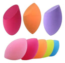 Kit Pacote 12 Esponjas Maquiagem Face Gota Chanfrada Atacado Cor Variada