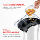 Pipoqueira Elétrica Popflix Pp-04 Ar Quente Cor Branco Mondial 127 V