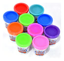 Kit 10 Potes Massinha De Modelar Colorida Diver Toys