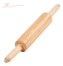 Rolo Para Massa Madeira Pau De Macarrão Profissional Stolf