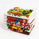 Kit 12 Panos De Prato Pé De Galinha Grosso 100% Al Branco