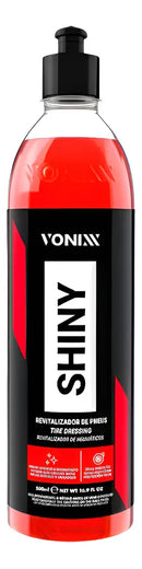 Shiny Revitalizador Pneu Pretinho Longa Duração Vonixx 500ml