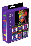 Maquiagem Artística Neon Colormake Tinta Pele Brilha Escuro
