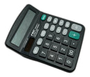 Calculadora De Mesa Visor Grande 12 Dígitos Preto FBG 837-B