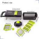 Cortador Fatiador Verduras Frutas Legumes Processador Inox