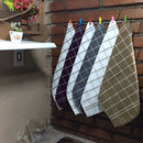 Kit 5 Pano De Cozinha Prato Copa Atoalhado Teka Chef Cinza