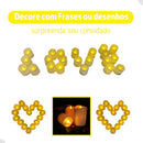 Kit 12 Velas De Led Eletrônica Decorativa + Bateria