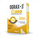 Suplemento Avert Ograx-3 500mg para Cães e Gatos 30 Cápsulas