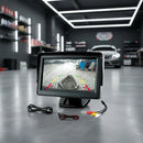 Monitor Digital Lcd Colorido Veicular 4.3 Tela Lcd Câmera Ré Preto