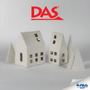 Massa De Modelar E Escultura De Cerâmica Fria 500g - Das Cor Branco