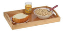 Bandeja Retangular Servir Café da Manha 40x30cm Bambu Clink