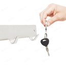 Kit 2 Cabide De Parede Reforçado Sem Furos Multifuncional