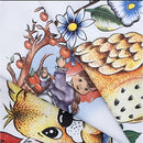 Pano De Copa Estampado - Kit Com 10 Unidades - 100% Algodão - Estampas Variadas - 62x41cm