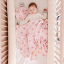 Buba Cobertor Manta Estrelinhas Cor Rosa