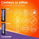 Pilha Aaa Panasonic Super Hyper Cilíndrica -