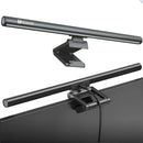 Luminária Barra Led Luz Monitor Notebook Computador Usb Mesa Preto Preto