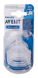 Bico Mamadeira Avent Clássica N3 - 3m+ - 2 Unidades