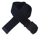 Cinto Masculino Militar Grande Engate Rápido Calça Comum 3,5 Cor Preto Tamanho Ajustável Até 160cm (tamanho Total)