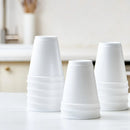 Copo Térmico Descartável De Isopor P Café 88ml C/ 100 Un Cor Branco