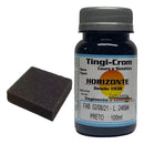 Tinta preta semi brilho Ting Crom Bota Preto horizonte para couro e sintético borracha plástico tingimento e cobertura bota bolsa jaqueta banco carro artesanato customização