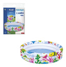 Piscina Inflável redonda Wellmix Summer Fun WS17010-1 de 1.07m x 25cm 180L