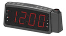 Relógio Despertador Digital Fm Usb Lelong Le-672 C Projetor Cor Preto