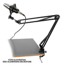 Suporte Pedestal Mesa Knup Microfone Condensador Articulável