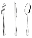 Faqueiro Em Aço Inox 36 Peças Continental 3,0mm De Espessura