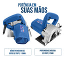 Holtter Serra Mármore 1200w Corta Piso Concreto Madeira Ferro Acessórios