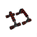 Barra De Apoio Flexão De Chão De Braço Suporte Fixo 24 Cor Vermelho