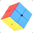 Cubo Mágico 2x2x2 Mo Yu Profissional Interativo 8861 Estrutura Colorida