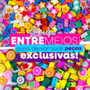 Kit 3 Modelos Miçangas 120 Pçs Coração Frutas Doces Anita Bijuterias