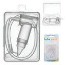 Aspirador Nasal Buba Transparente Com Sucção Para Nariz Entupido Bebe