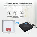 Mini Estúdio Vedo 25cm C/ 12 Cores De Fundo - Led Redondo